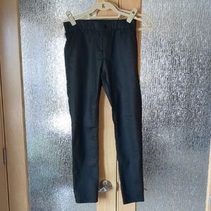 Flog Sleek Black Straight Leg Pants with Stretchy Fit size 25